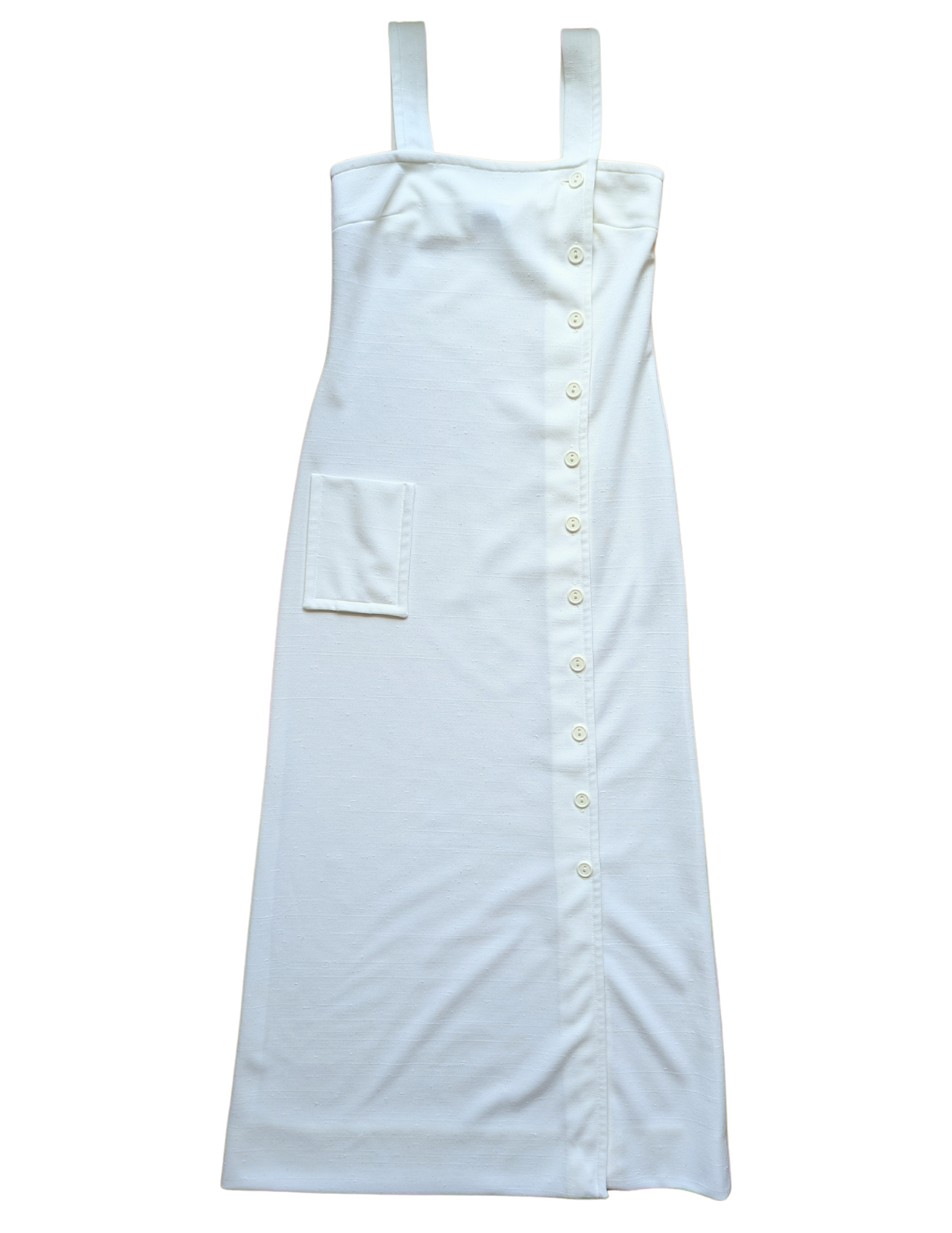 White Caron Dress