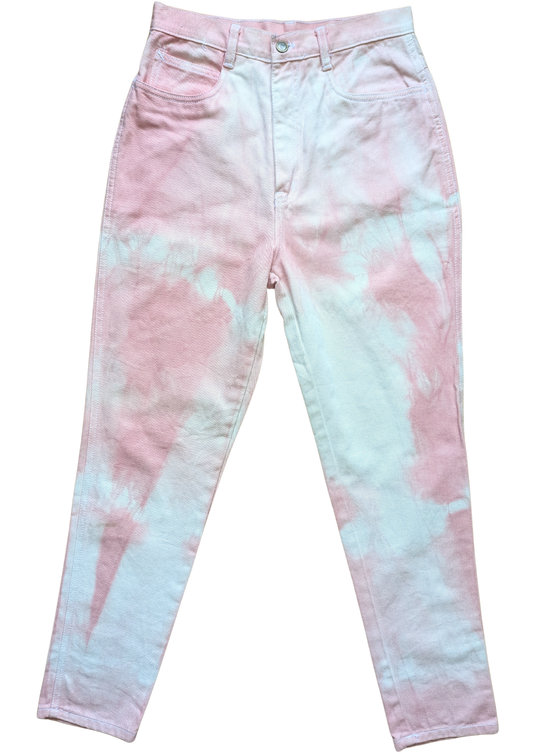 Vintage tie dye jeans