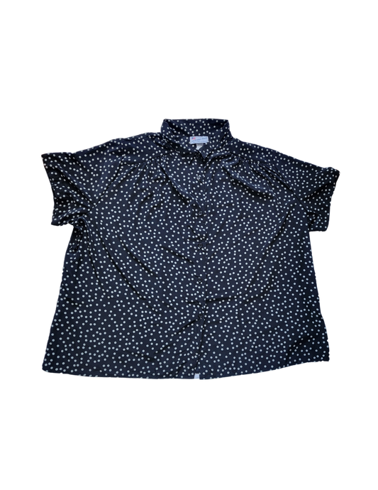 A Personal Touch - Y2K Polka Dot Blouse