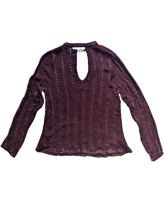 Purple Free People Shirt