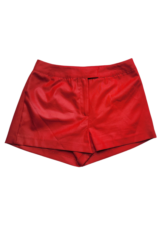 M Collection - Y2K Red Shorts