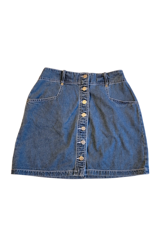 Karen Kane Lifestyle - Denim Mini Skirt