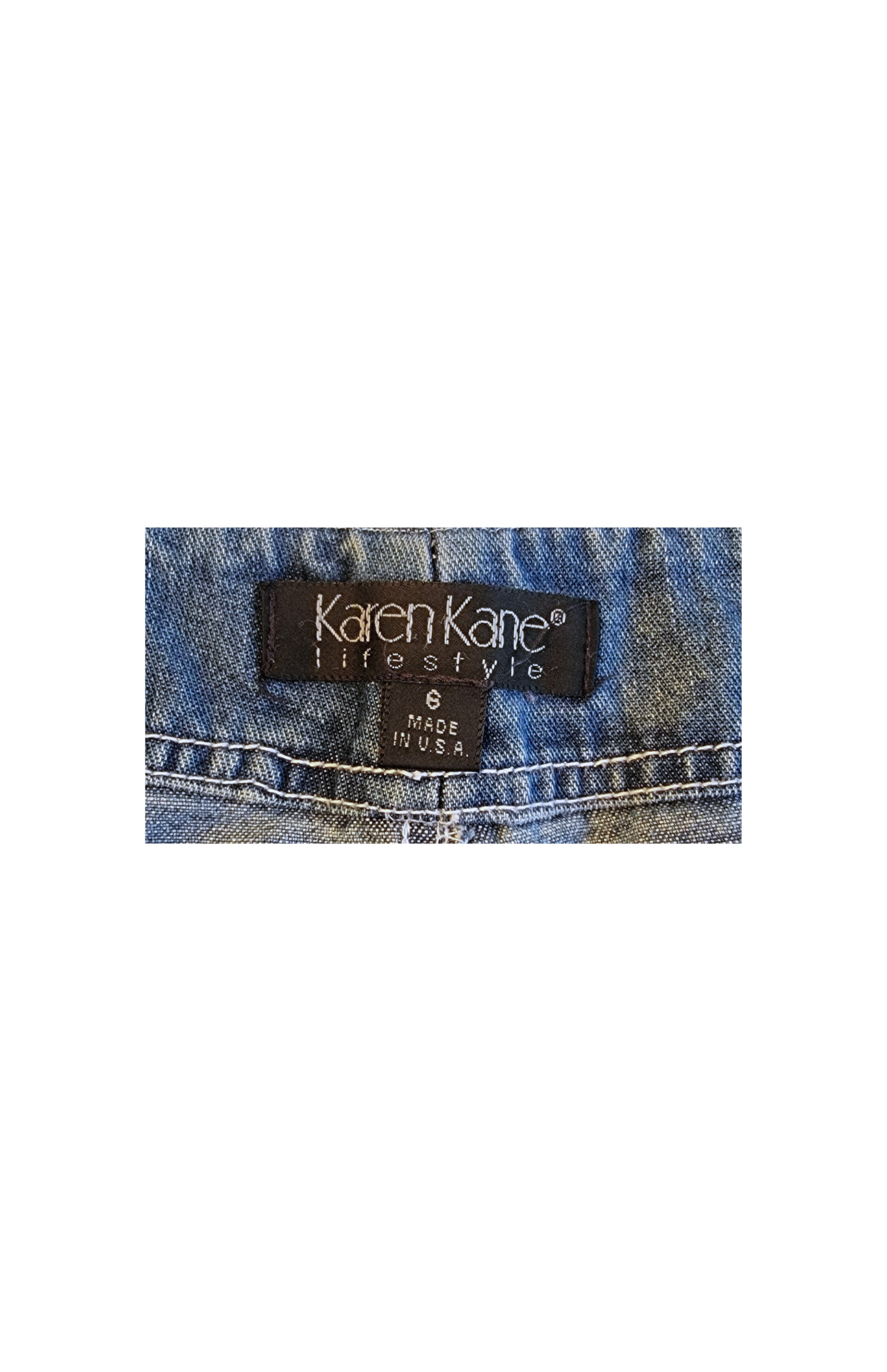 Karen Kane Lifestyle - Denim Mini Skirt