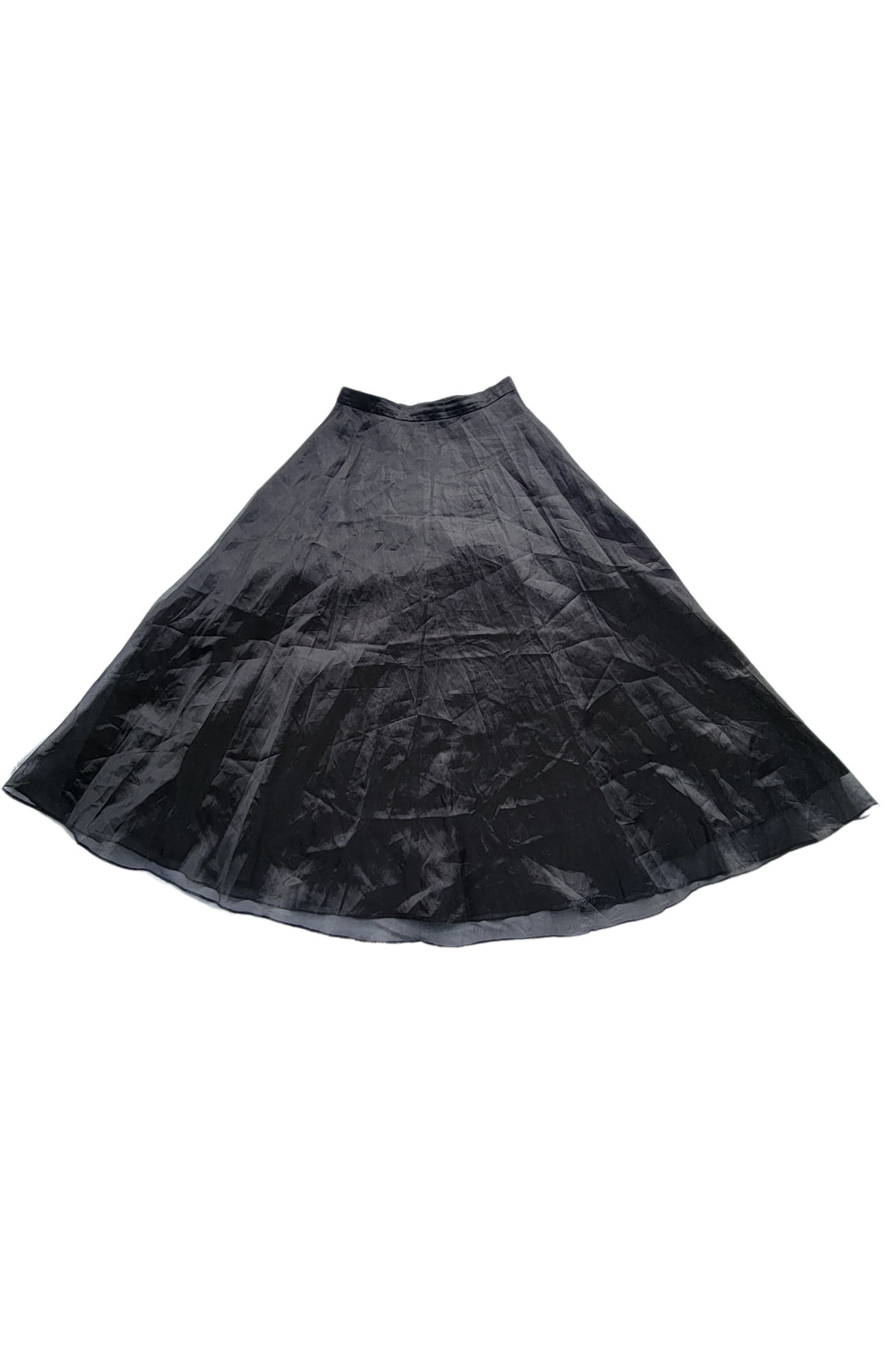 Vintage Y2K floor length black skirt