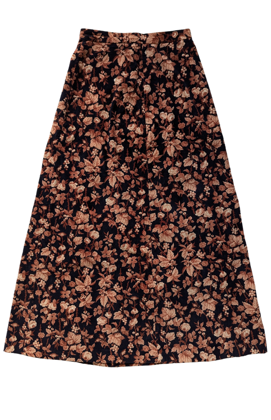 floral vintage skirt