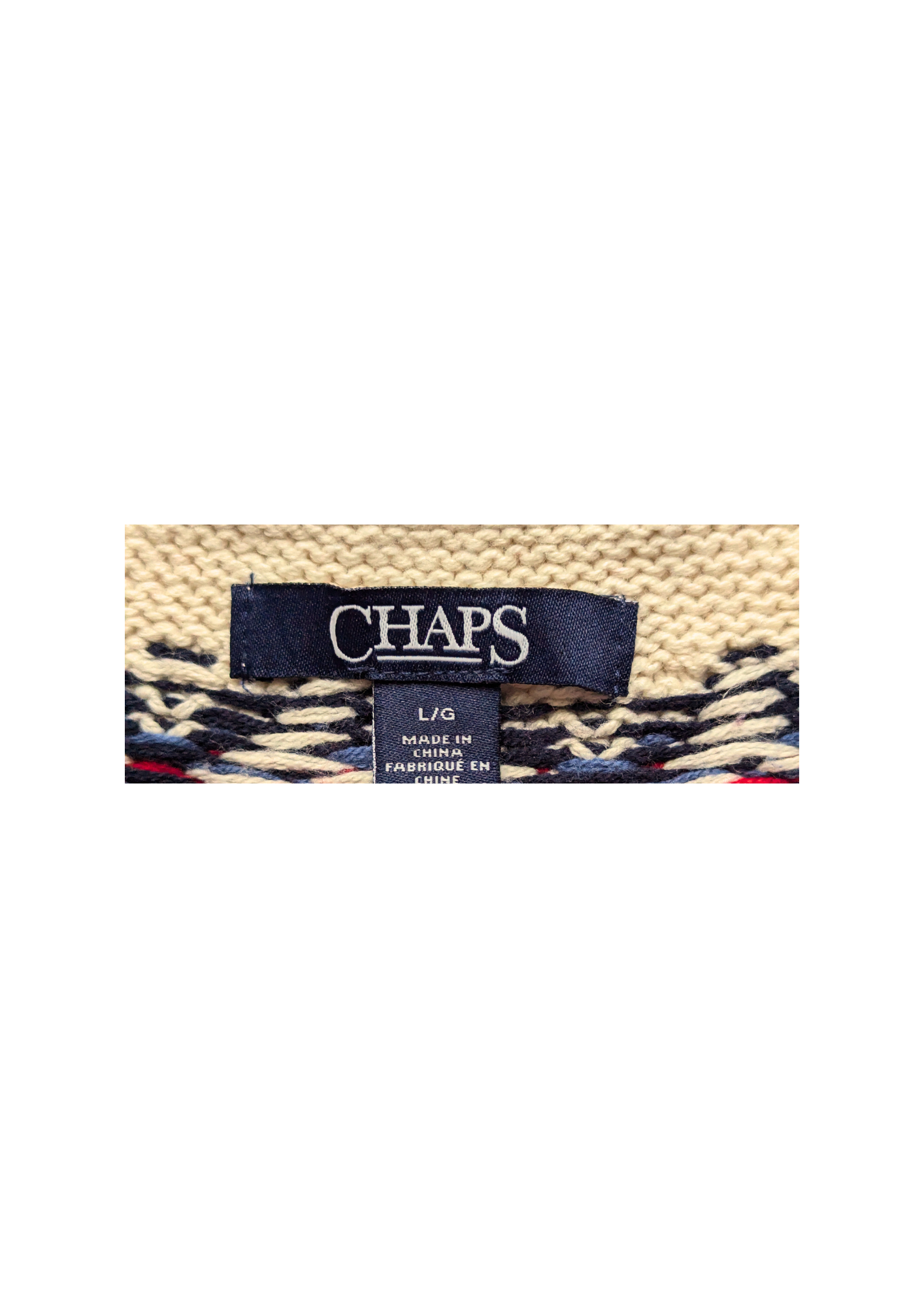 Chaps - Fair Isle Sweater