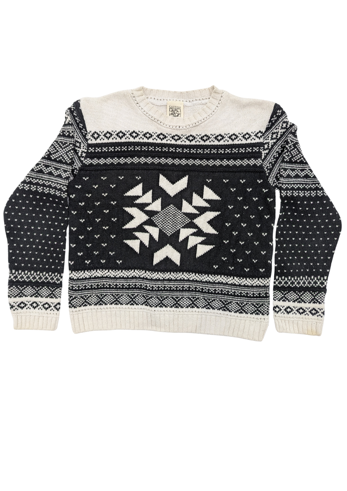 Cotton Country Parkhurst - 1990s Vintage Nordic Sweater