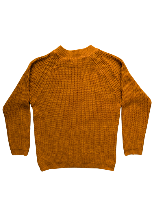 Vintage orange sweater