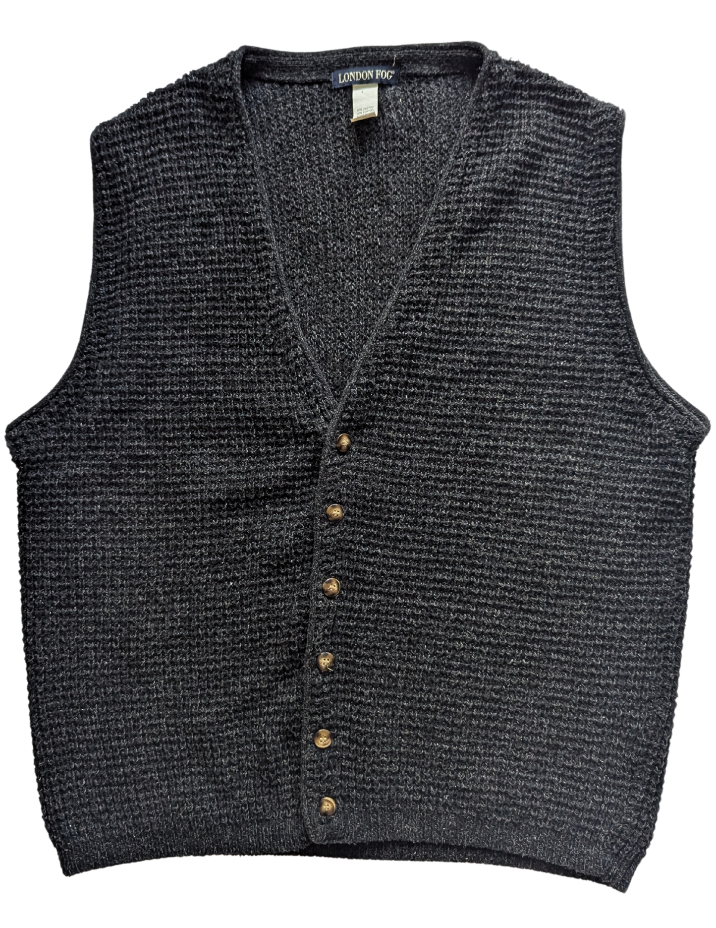 Waffle weave vest