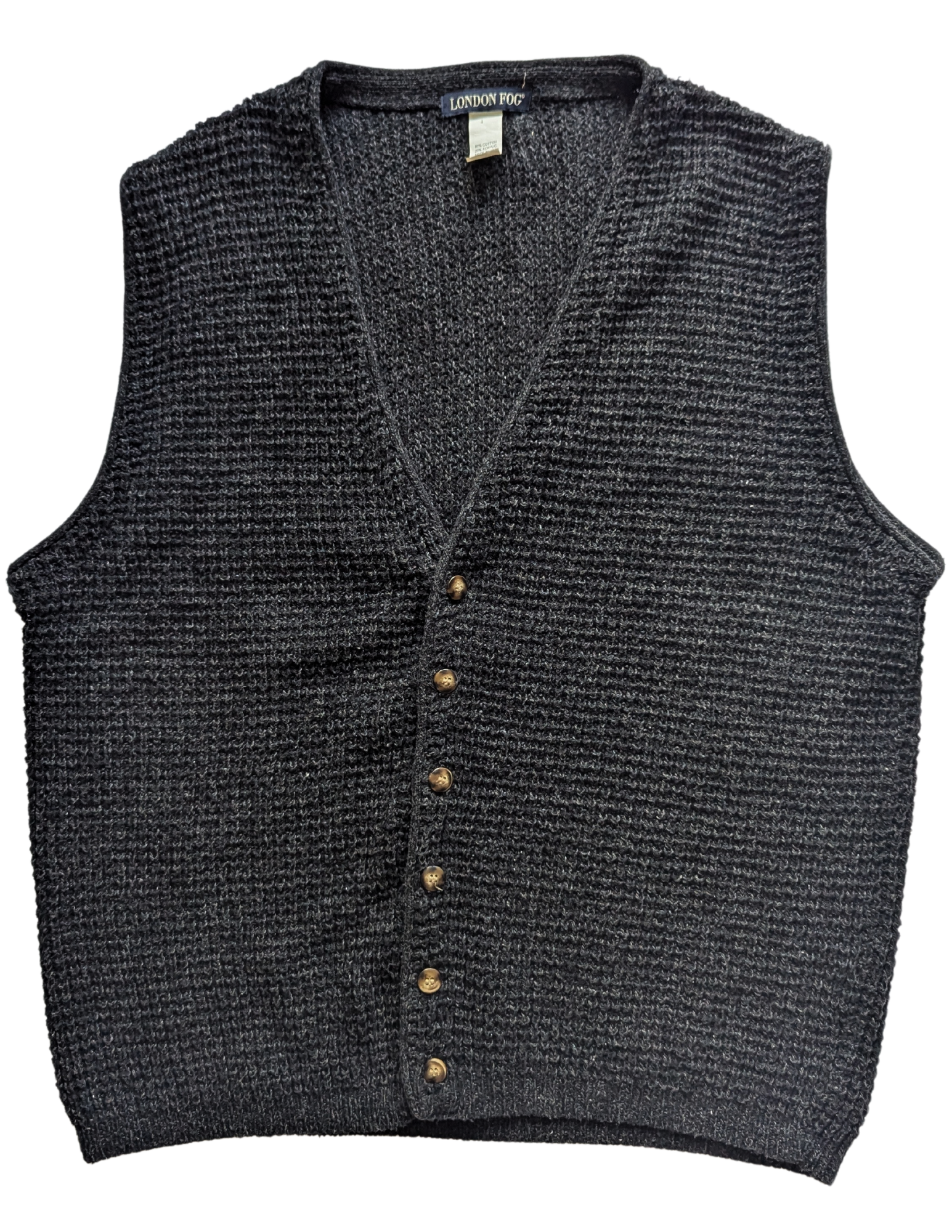 Waffle weave vest