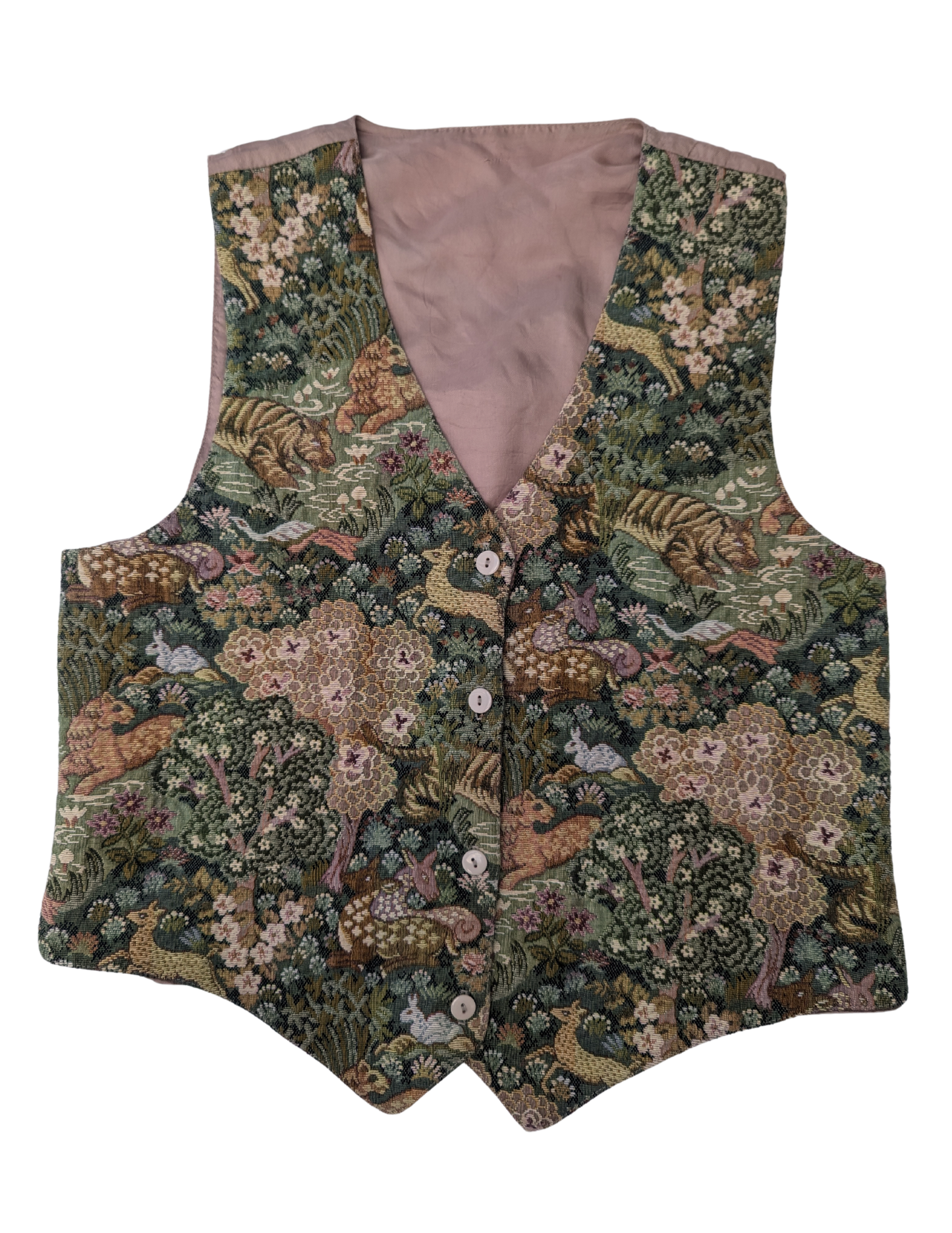 Vintage 1990s embroidered vest