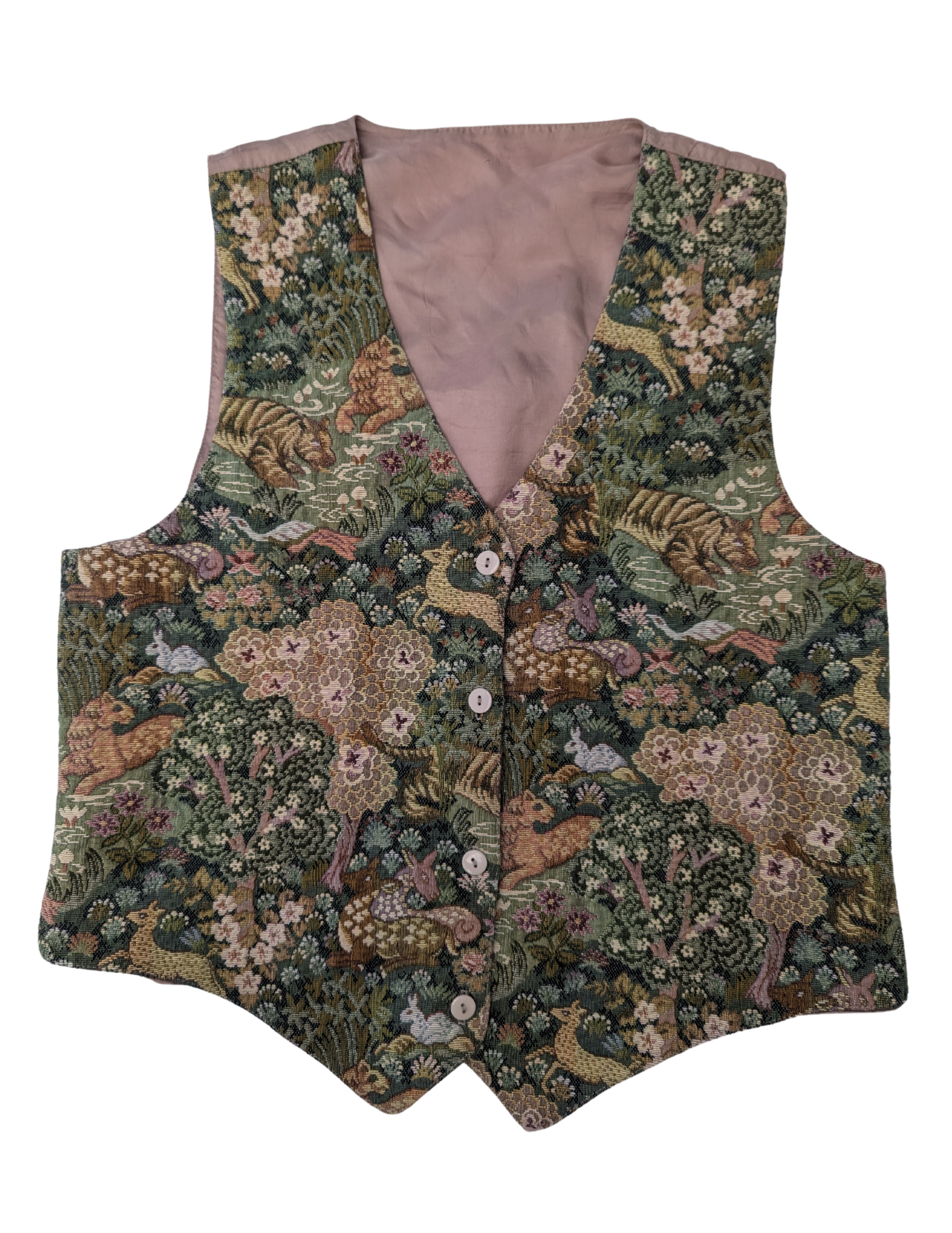 Vintage 1990s embroidered vest